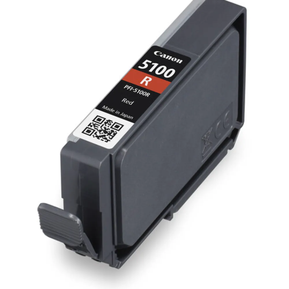 Canon Ink: Pro Printers | PFI-5100 LUCIA PRO II Red Ink Tank (14.4mL)