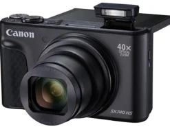 Canon Point And Shoot Cameras | Powershot SX740 HS 20MP 40x Zoom + Case Black