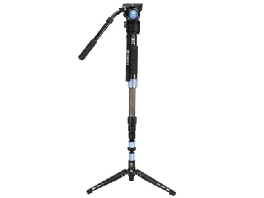 Sirui Monopods / Extension Arms | P-324SR Carbon Fiber Video Monopod with VH-10 head