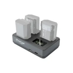 DigiPower Batteries / Chargers / Ac Adapters / Grips | Re-Fuel Triple Charger for NP-FZ100