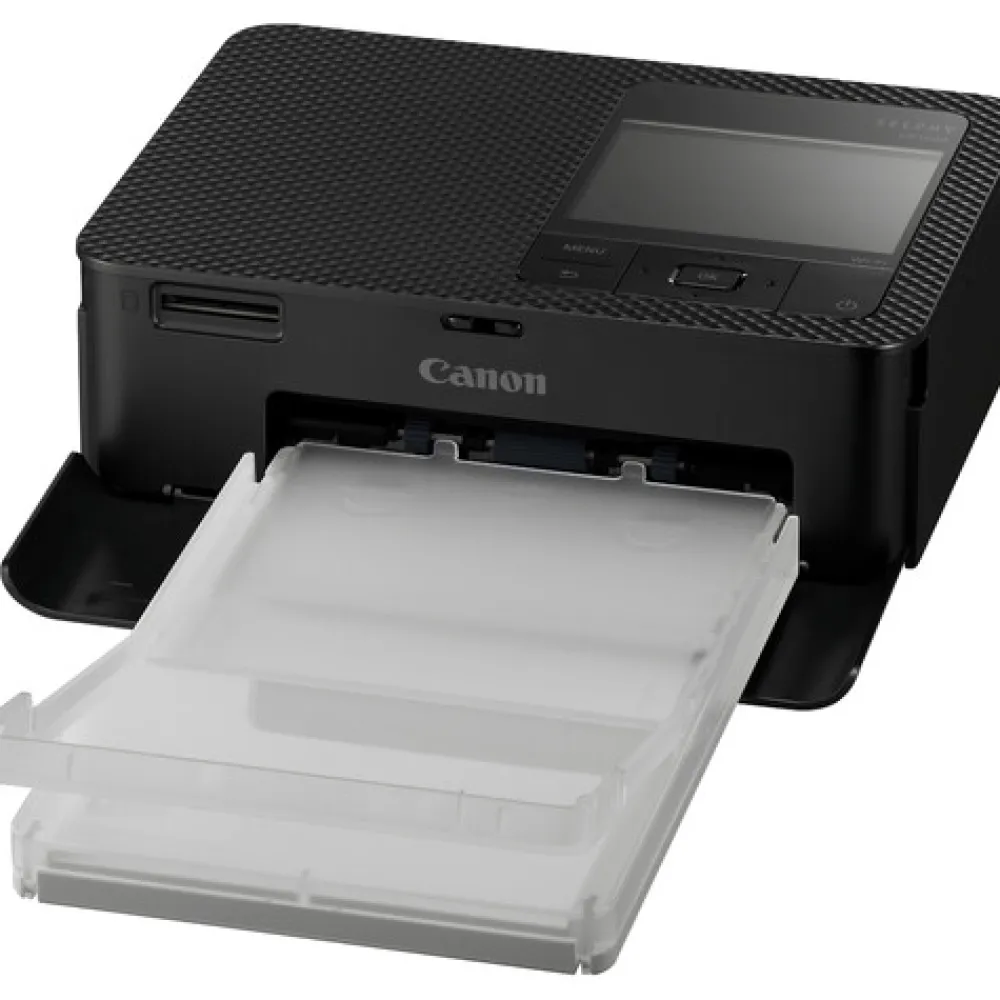 Canon Printers : Consumer | Printers : Instant Portable | SELPHY CP1500 Compact Photo Printer Black