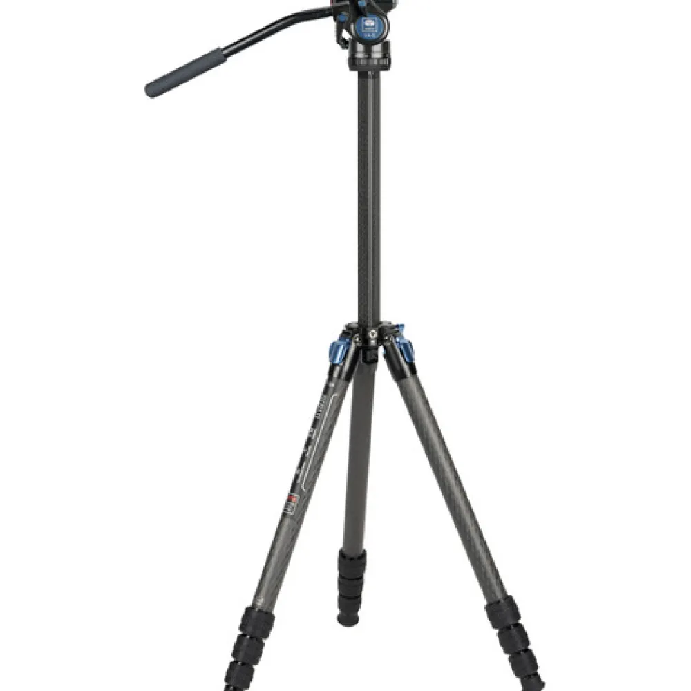 Sirui Tripods / Heads | ST-124 Carbon Fiber Tripod w VA-5 Video Head