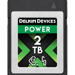 Delkin Cfexpress Memory Cards | 2TB POWER 4.0 CFexpress Type B Memory Card