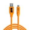 TETHER TOOLS Cables / Cords / Remotes | TetherPro USB 3.0 to USB-C ORANGE