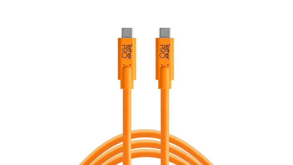 TETHER TOOLS Cables / Cords / Remotes | Cables / Cords / Remotes | TetherPro USB-C to USB-C ORANGE