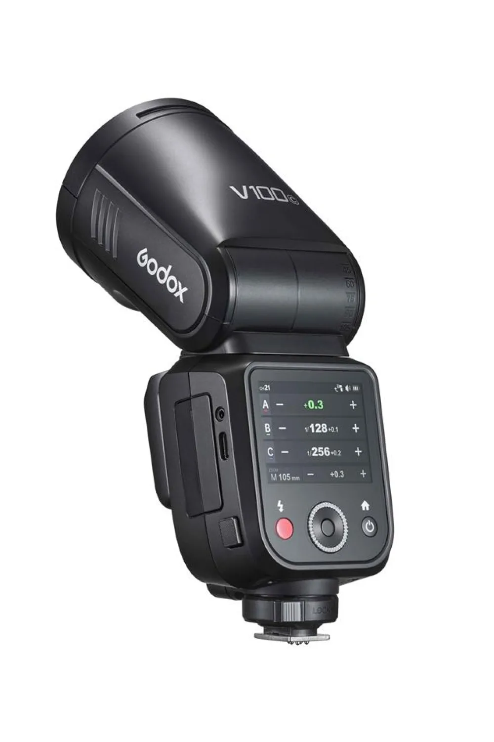 Godox On-Camera Flash | V100 Round Head TTL Flash - Pentax