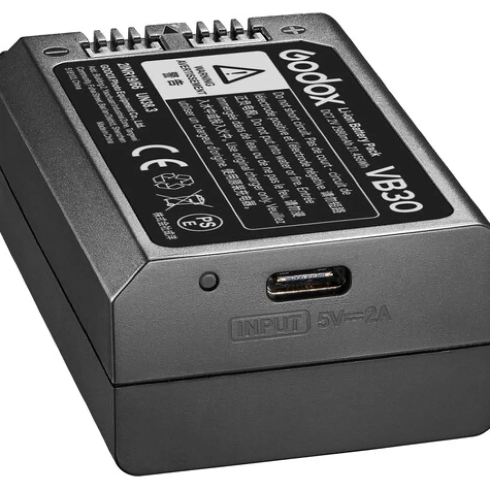 Godox Batteries / Chargers / Ac Adapters / Grips | VB30 Battery for V1Pro Flash Head