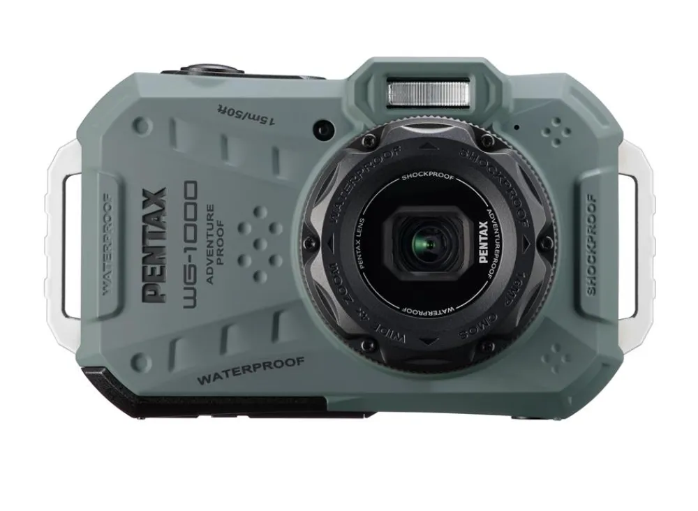 Ricoh Point And Shoot Cameras | WG-1000 Camera Olive