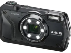 Ricoh Point And Shoot Cameras | WG-6 20MP 5X Zoom Black