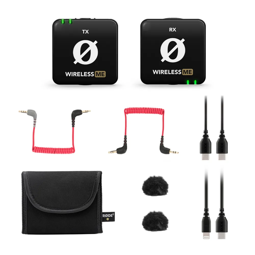 RODE Video Accessories | Microphones / Headphones / Speakers | Wireless ME Compact Wireless Microphone