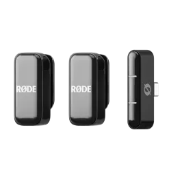 RODE Video Accessories | Microphones / Headphones / Speakers | Wireless Micro (USB-C Black)