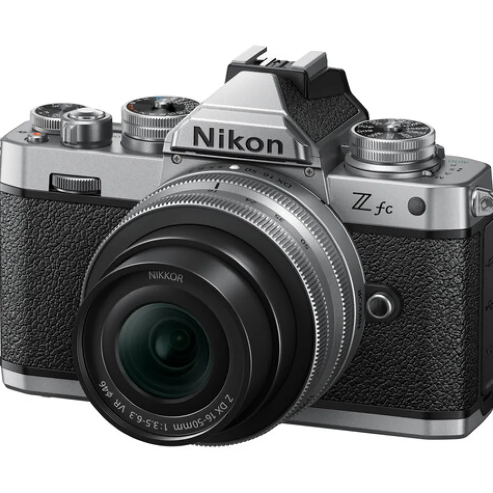 Nikon Interchangeable Lens Cameras | Mirrorless Cameras Only | Z fc Mirrorless Digital Camera with 16-50mm Lens