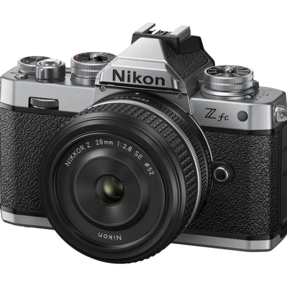 Nikon Interchangeable Lens Cameras | Mirrorless Cameras Only | Z fc Mirrorless Digital Camera with 28mm (SE) Lens