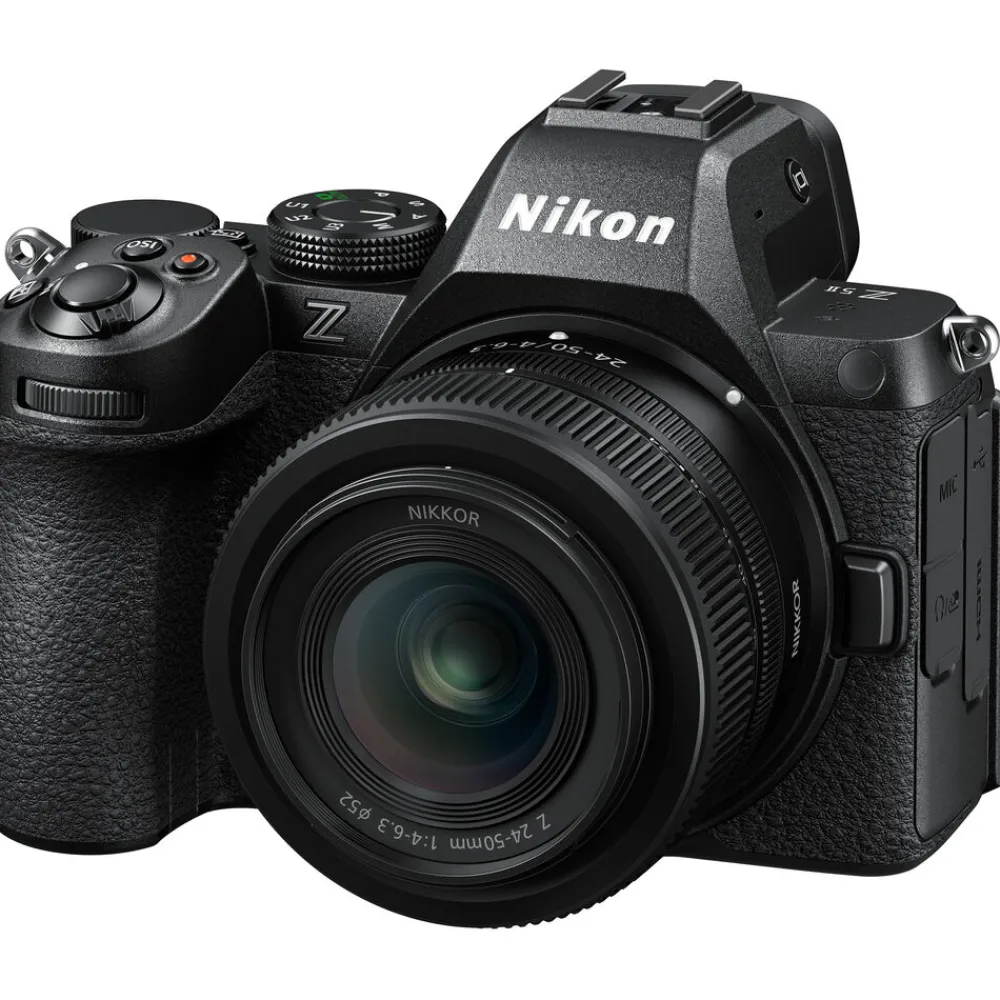 Nikon Interchangeable Lens Cameras | Mirrorless Cameras Only | Z5 II Mirrorless Camera with 24-50mm f/4-6.3 Lens