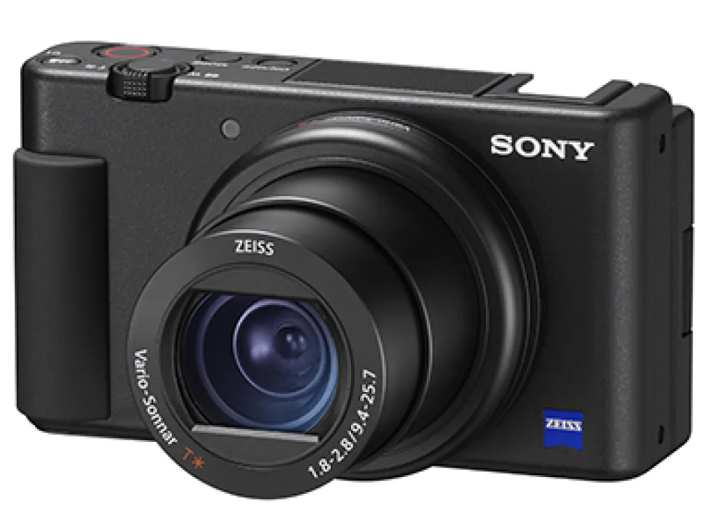 Sony Point And Shoot Cameras | Video Cameras | ZV-1 Camera Black Bonus genuine NPBX1 Battery (2 total)