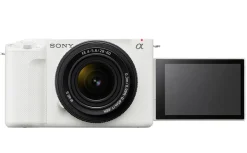 Sony Video Cameras | ZV-E1 Mirrorless 28-60mm Lens White Bonus Extra Battery and Charger