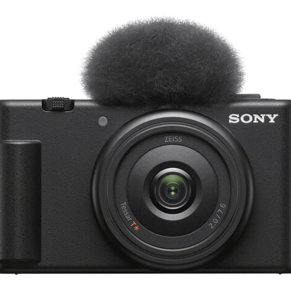 Sony Point And Shoot Cameras | Video Cameras | ZV-1F Vlogging Camera (Black)